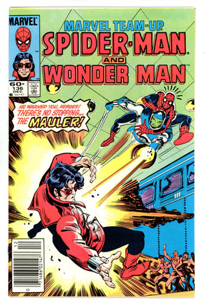 Marvel Team-Up Vol 1 136 High Grade (1983) Newsstand
