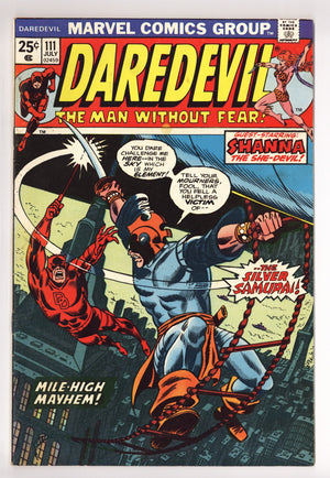 Daredevil Vol 1 111 VG/FN (5.0) (1974)
