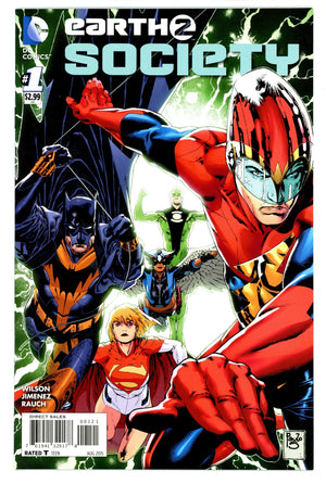Earth 2: Society   1  High Grade   (2015)   Variant