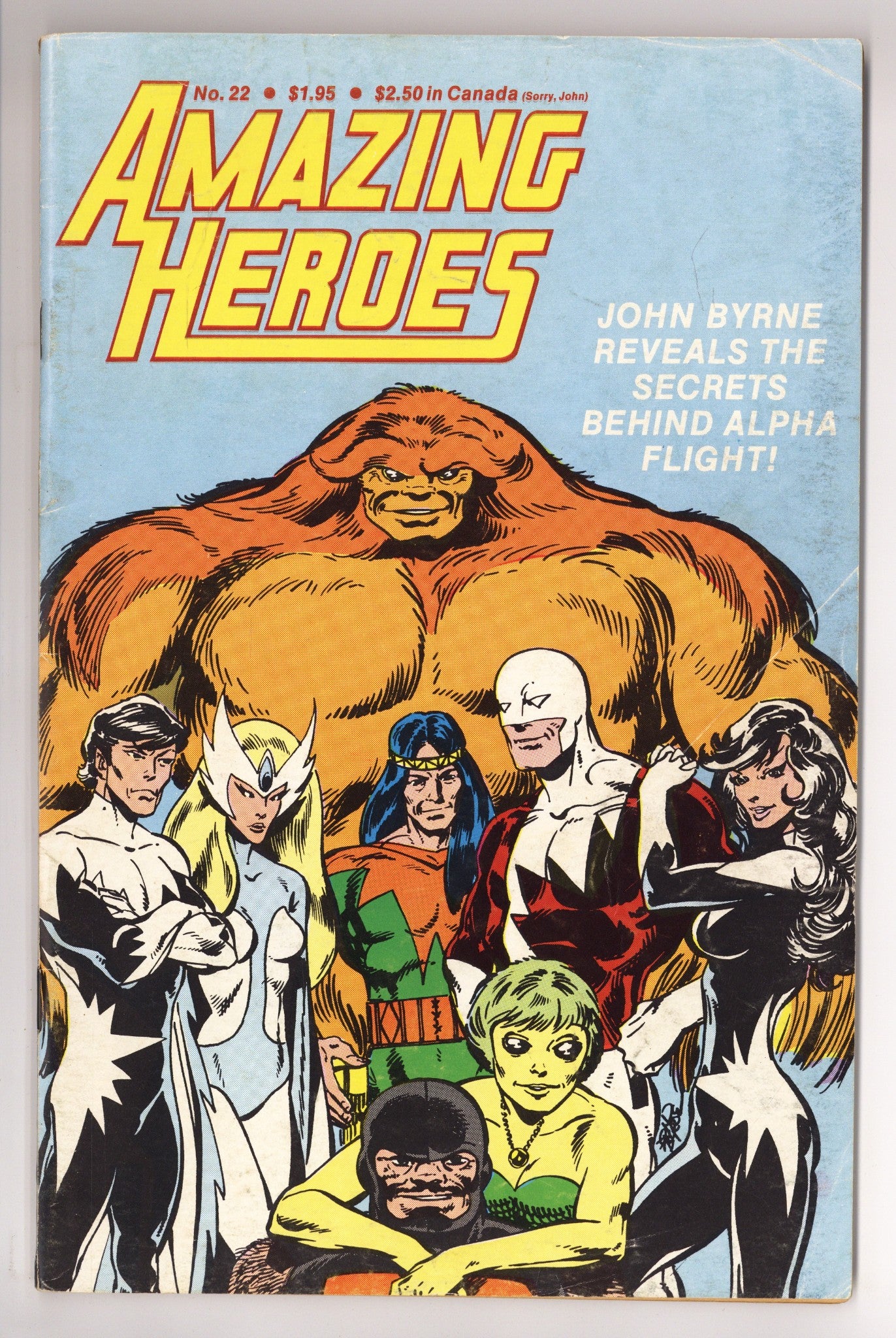 Amazing Heroes 22 VG- (3.5) (1983) 