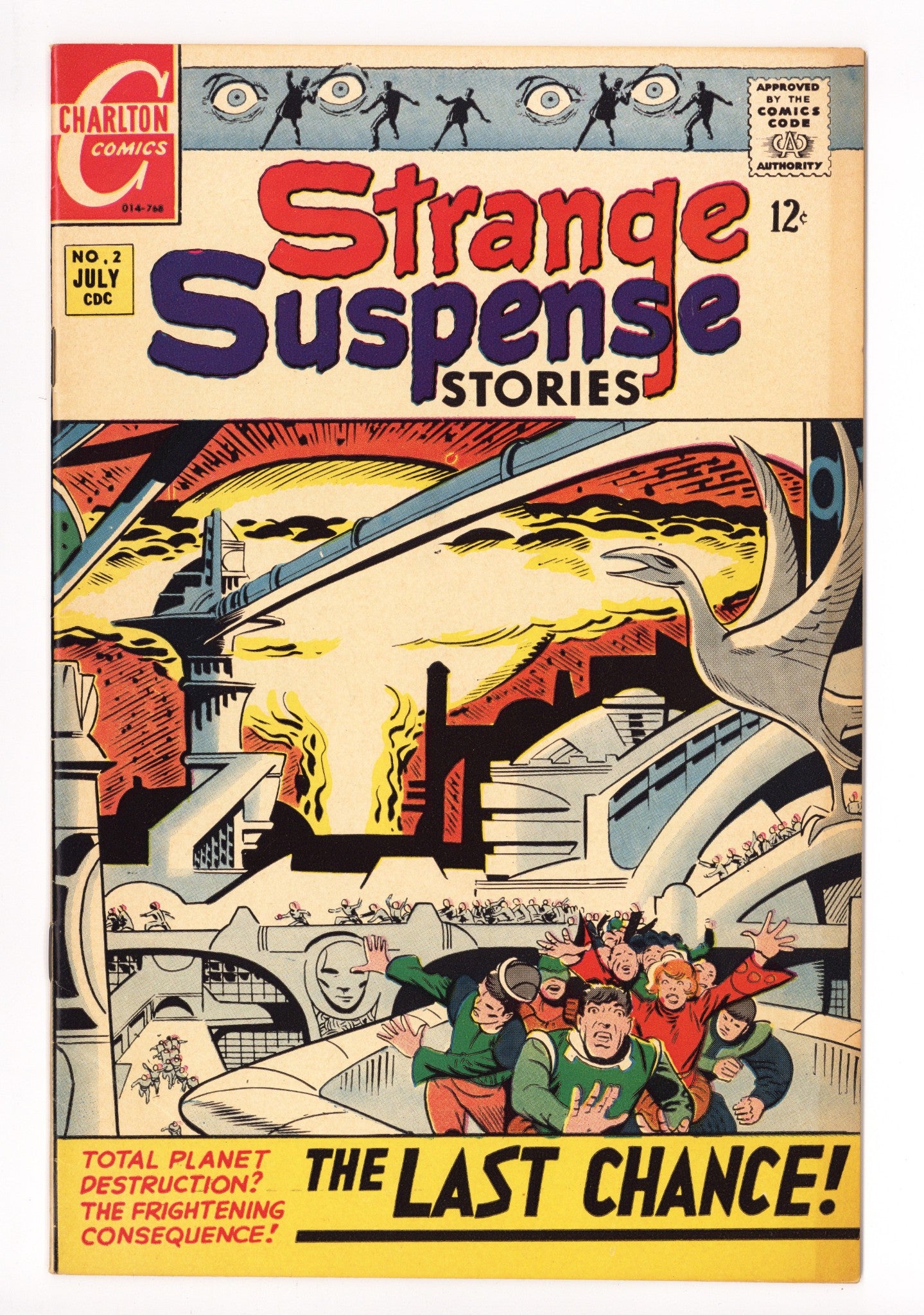 Strange Suspense Stories Vol 3 2 VF- (7.5) (1968) 