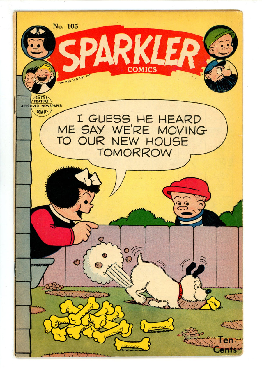 Sparkler Comics 105 FN- (5.5) (1952) 