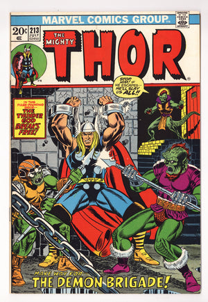 Thor Vol 1 213  FN/VF (7.0)   (1973)