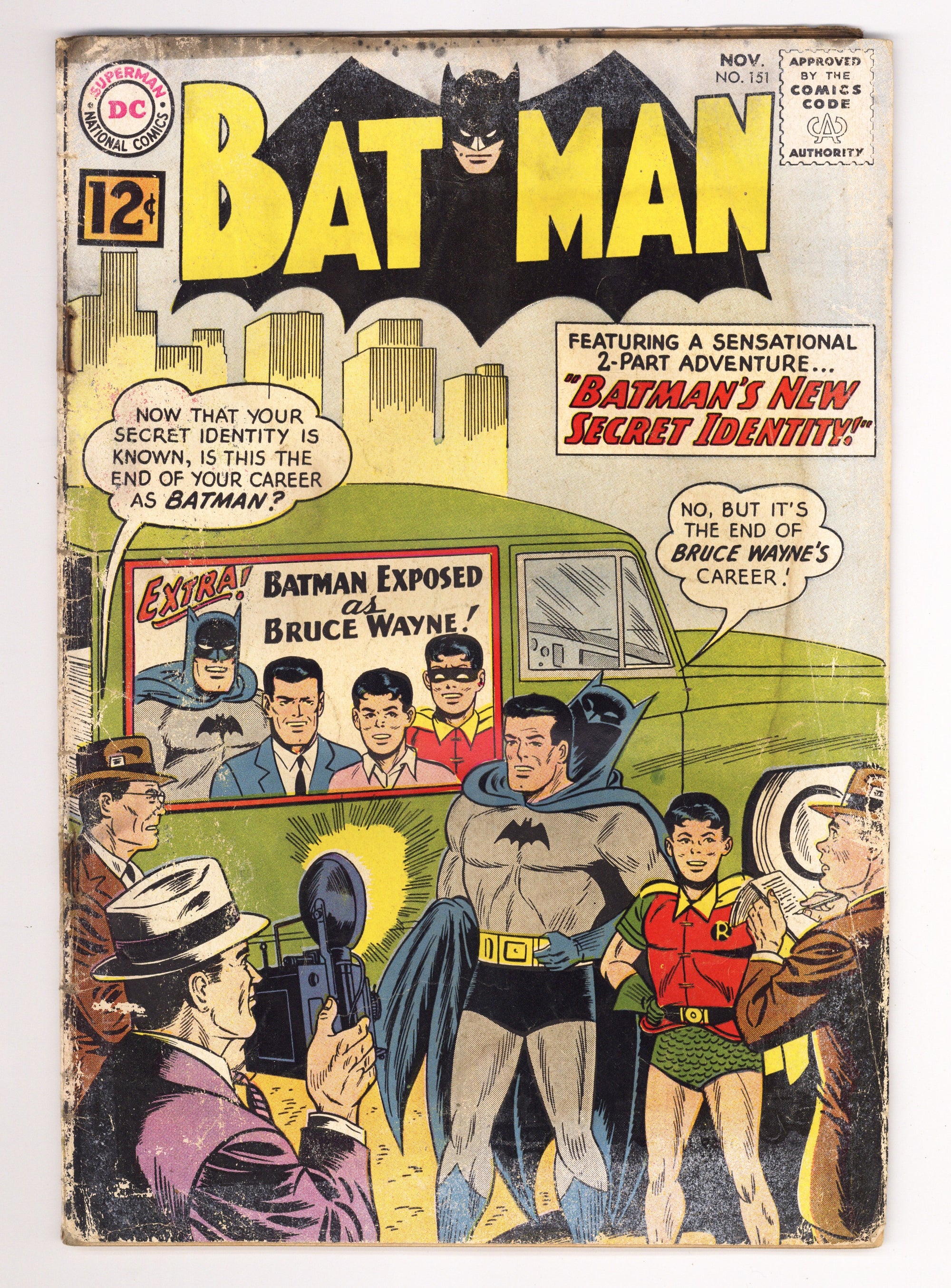 Batman Vol 1 151  PR (0.5)   (1962)        