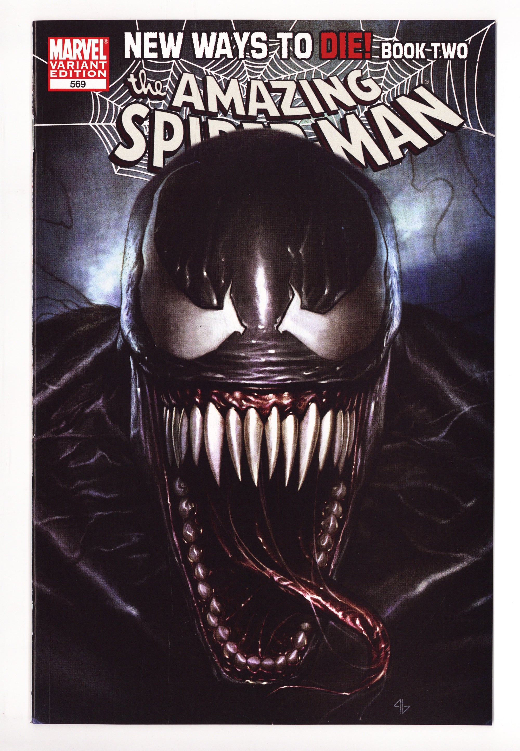 The Amazing Spider-Man Vol 2 569 NM- (9.2) (2008) Granov Variant 