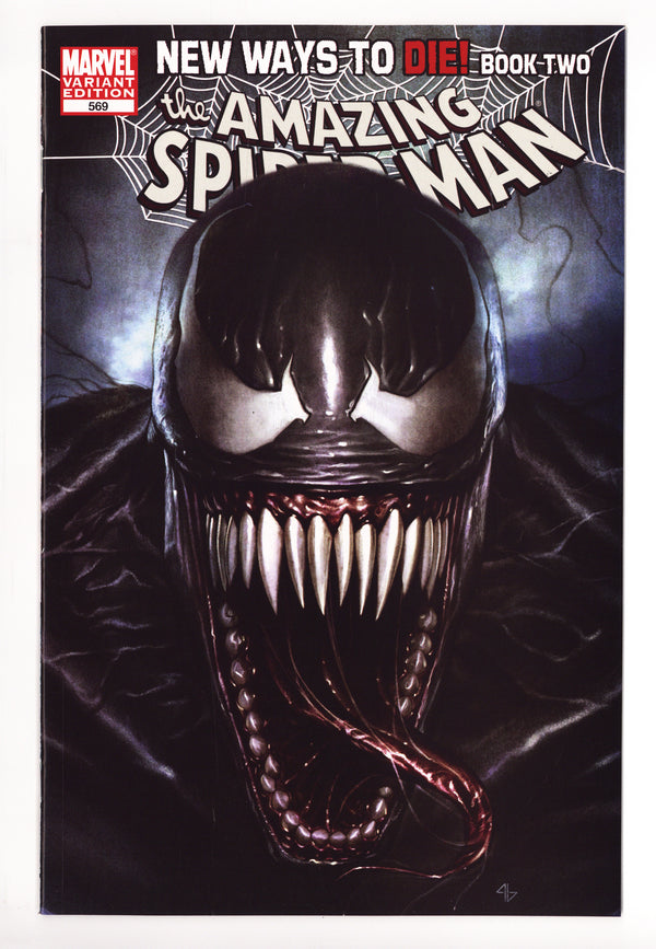 The Amazing Spider-Man Vol 2 569 NM- (9.2) (2008) Granov Variant