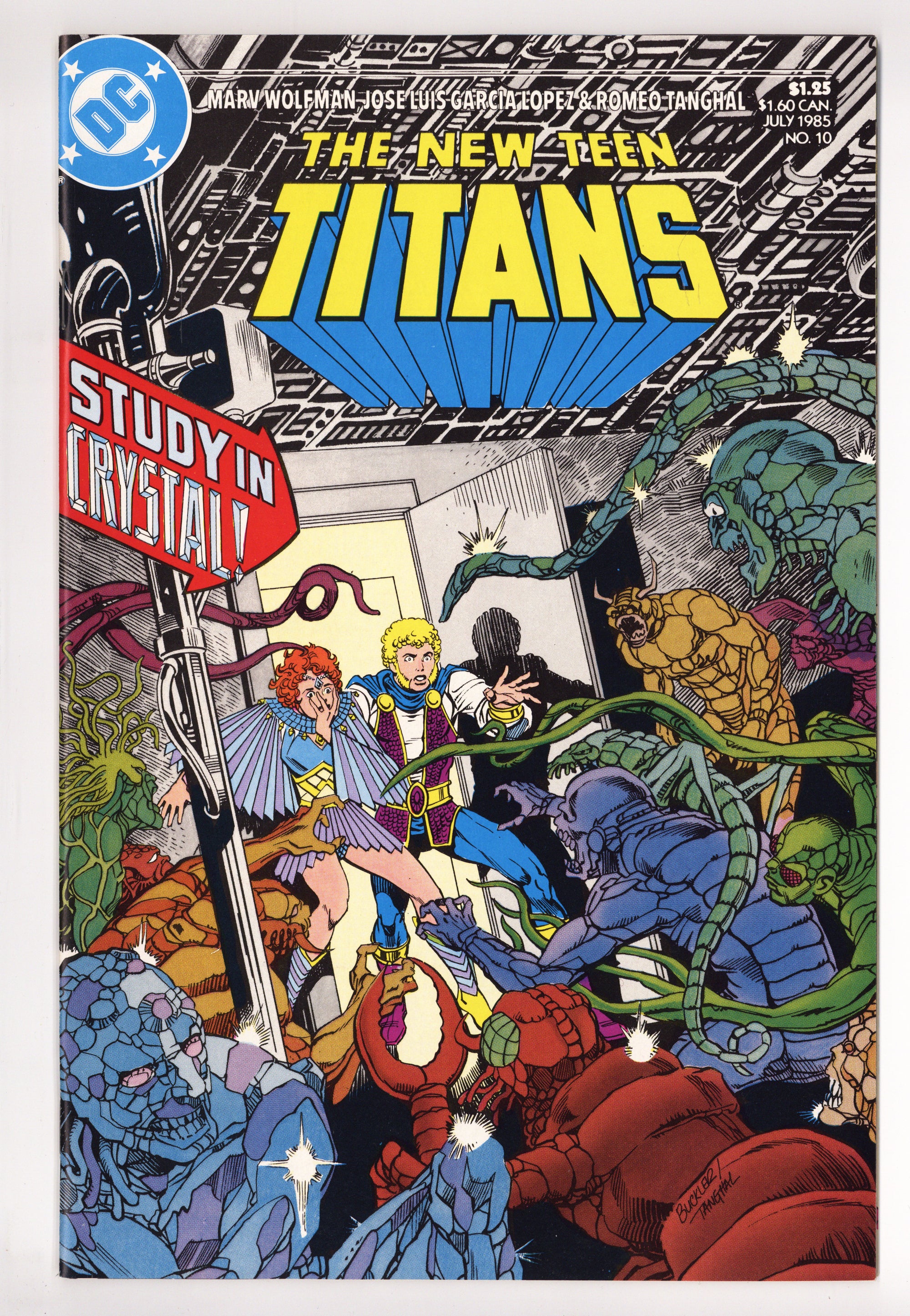 The New Teen Titans Vol 2 10 High Grade (1985) 