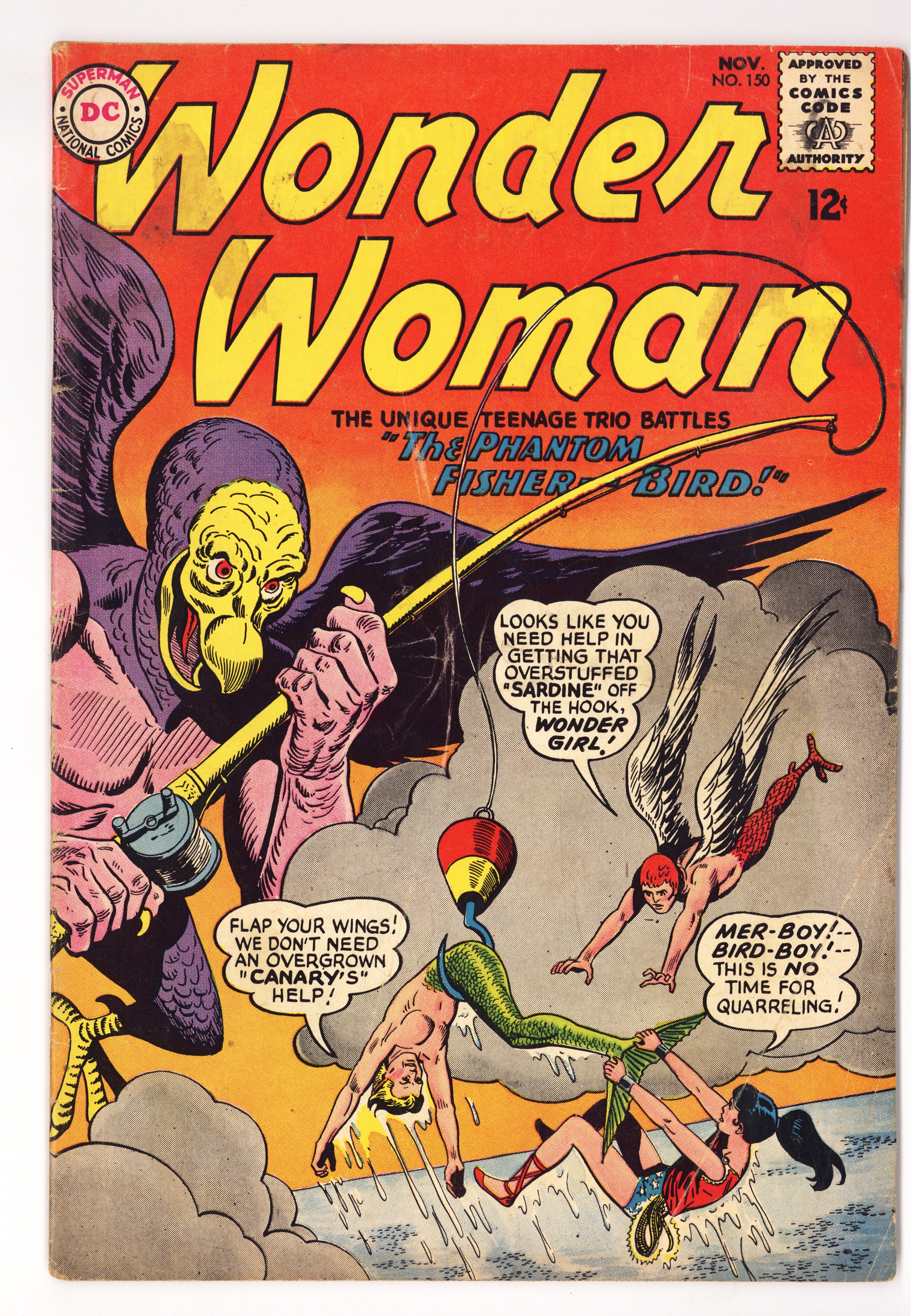 Wonder Woman Vol 1 150 GD/VG (3.0) (1964) 