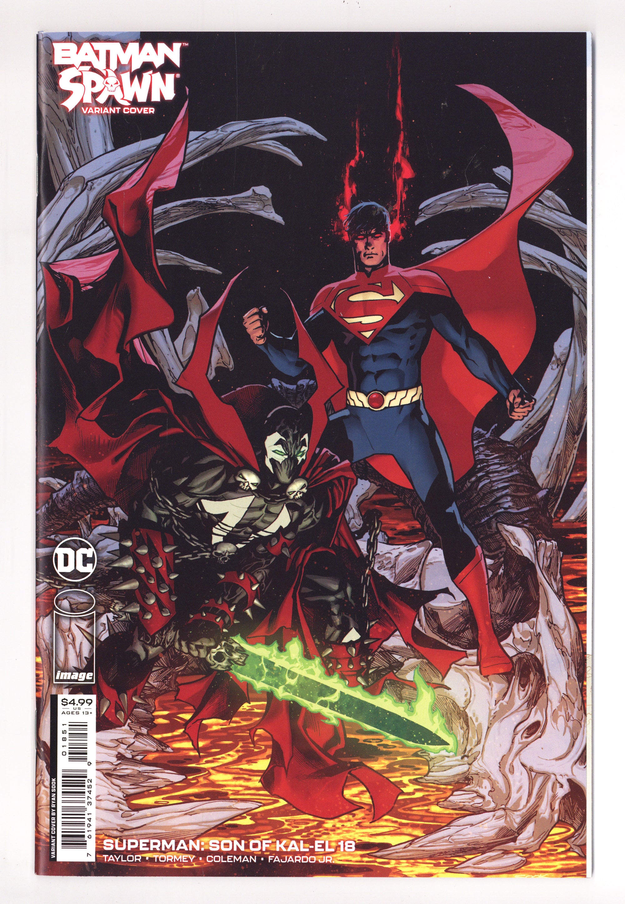 Superman: Son of Kal-El 18 High Grade (2023) Sook Variant 