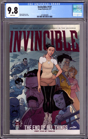 Invincible 137 CGC 9.8 (NM/M) (2017)