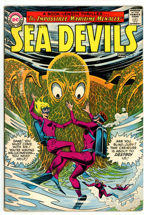 Sea Devils 17 VG (4.0) (1964) 