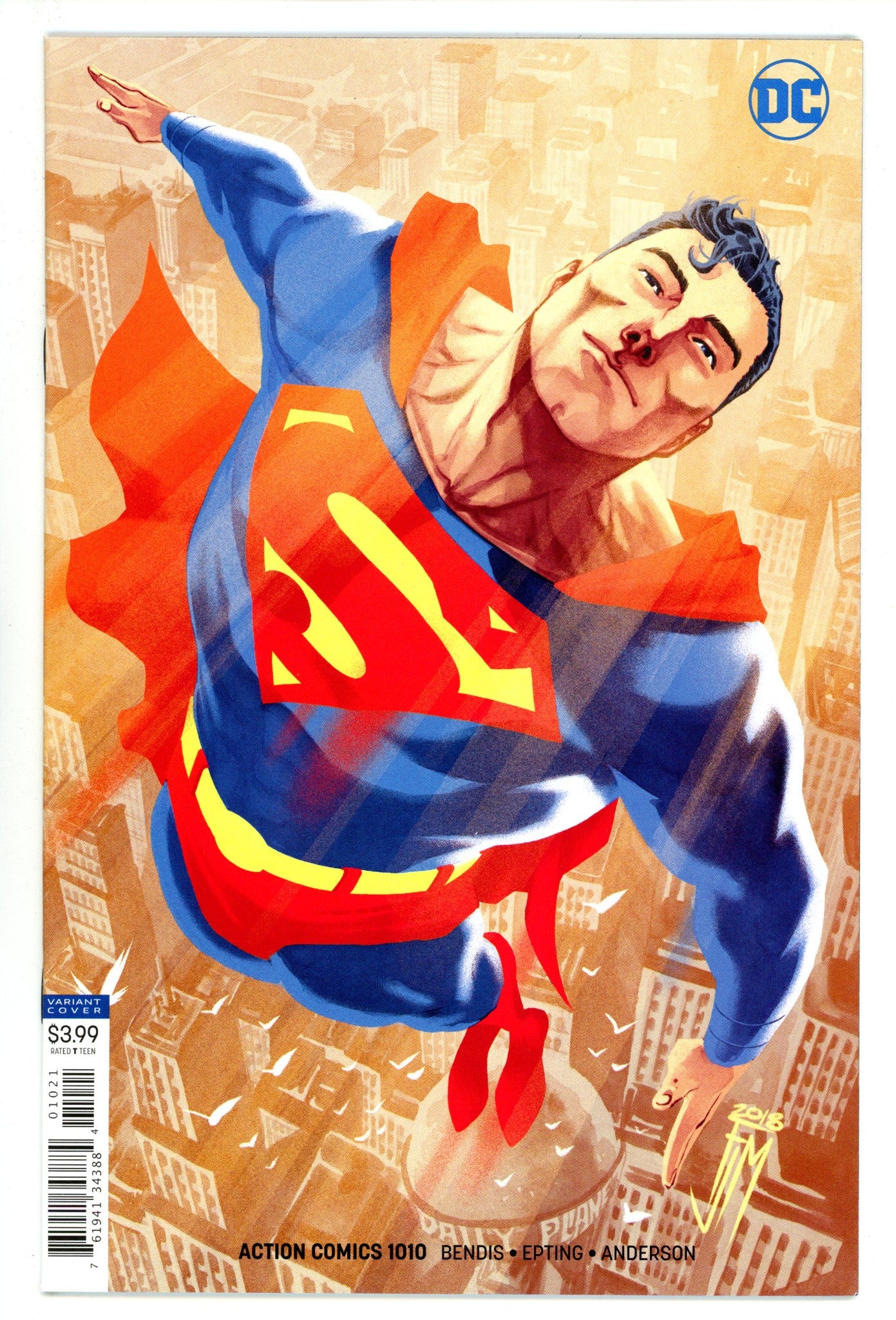 Action Comics Vol 3 1010 High Grade (2019) Manapul Variant 