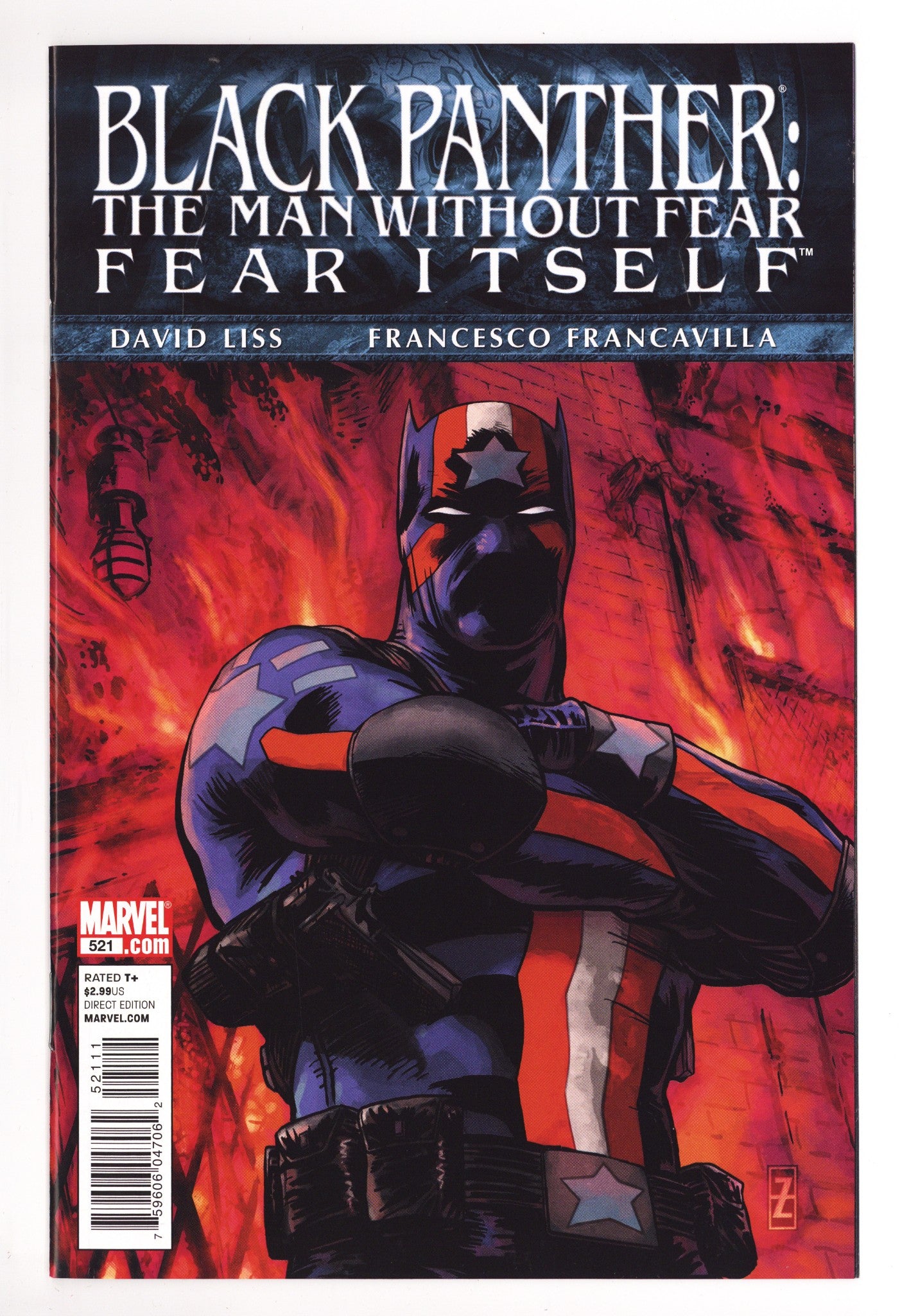 Black Panther: The Man without Fear 521 High Grade (2011) 