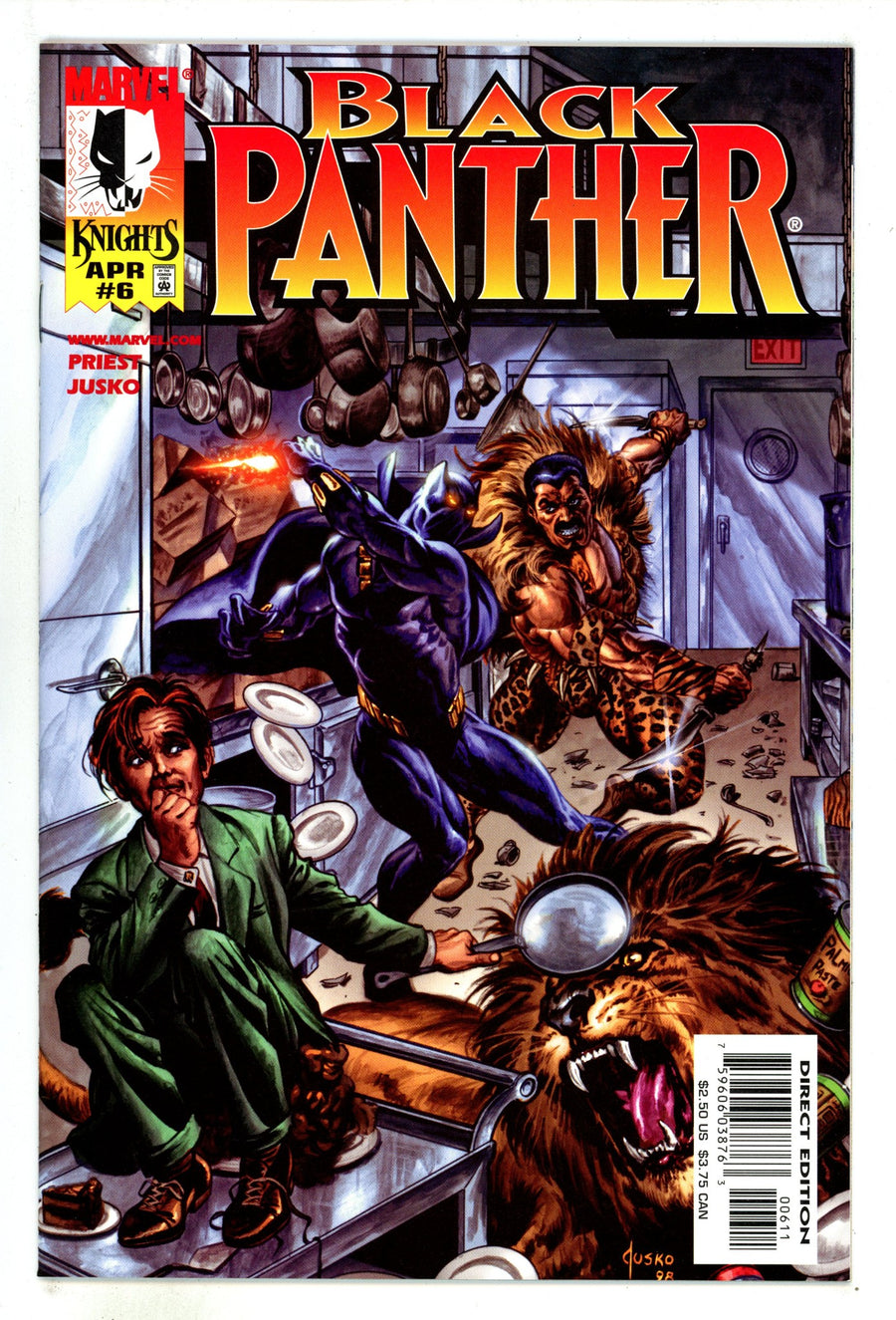 Black Panther Vol 3 6 High Grade (1999) 