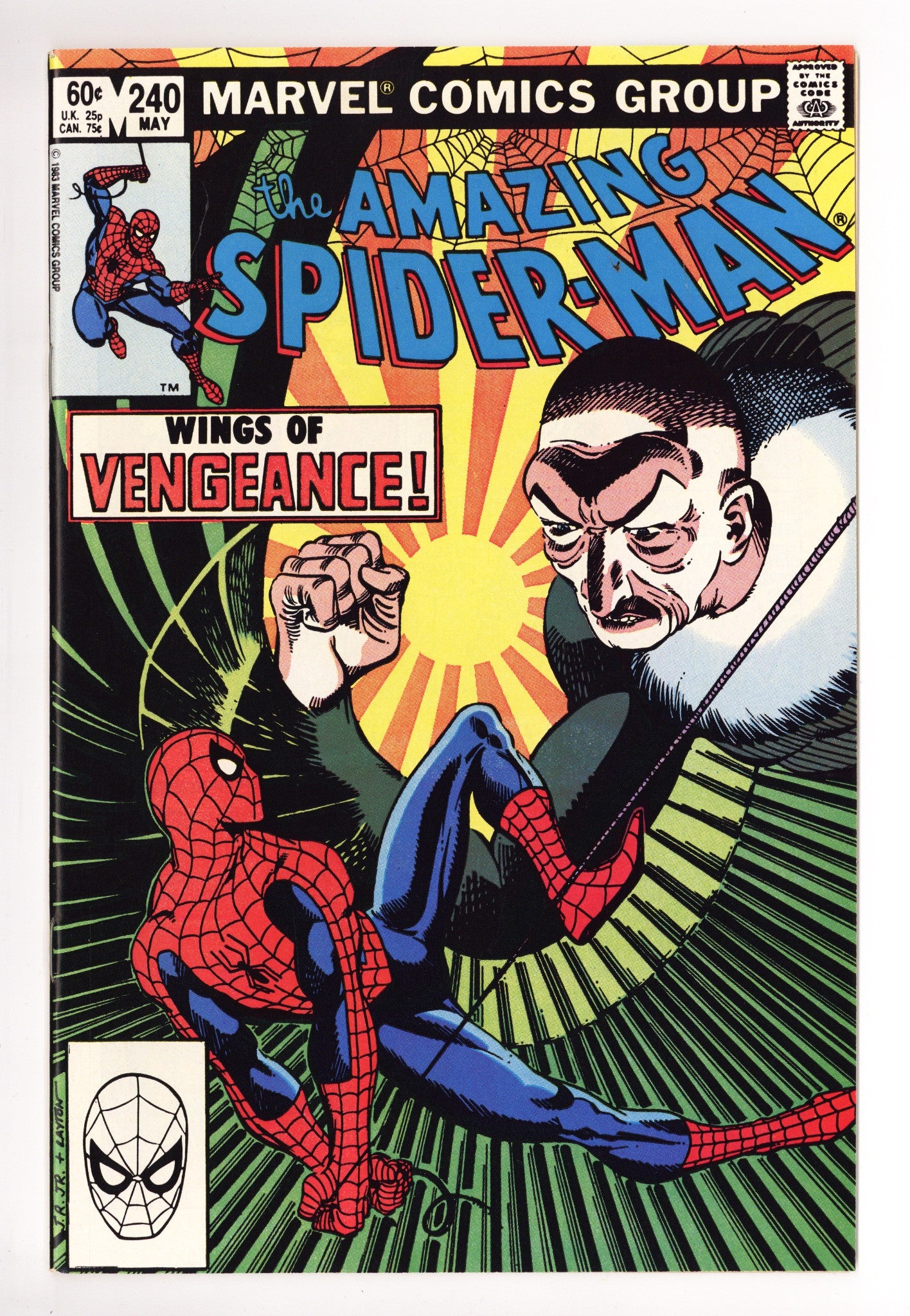 The Amazing Spider-Man Vol 1 240 NM- (9.2) (1983) 