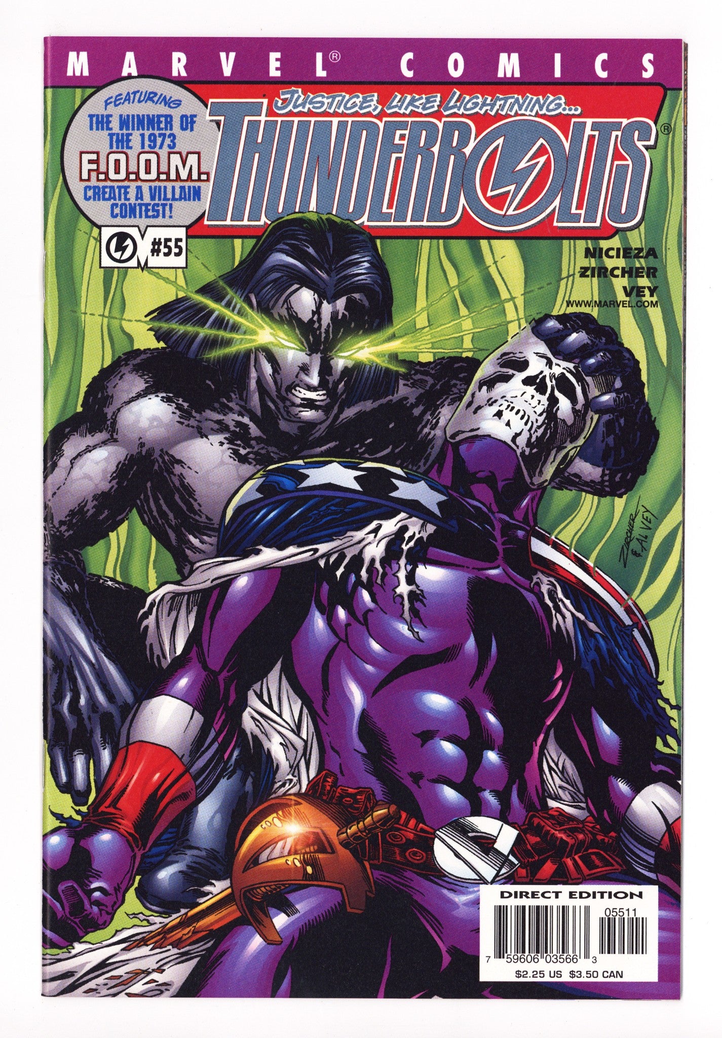 Thunderbolts Vol 1 55 High Grade (2001) 
