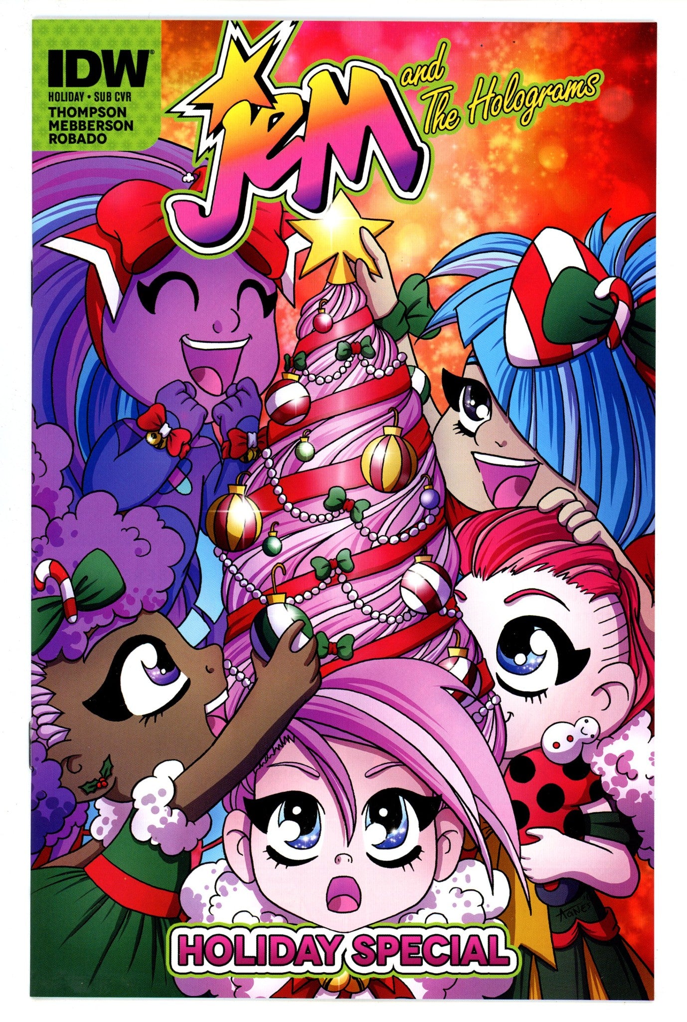 Jem and the Holograms Holiday Special [nn] High Grade (2015) Gabowska Variant 