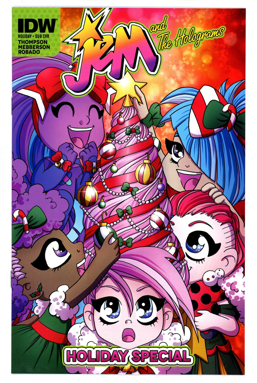 Jem and the Holograms Holiday Special [nn] High Grade (2015) Gabowska Variant 