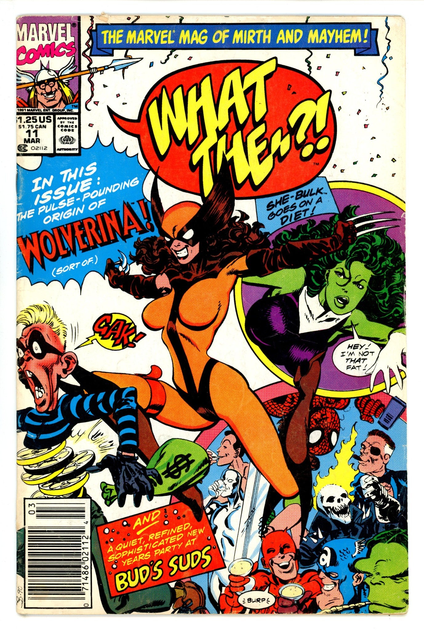 What The--?! 11 Newsstand GD/VG (1991)