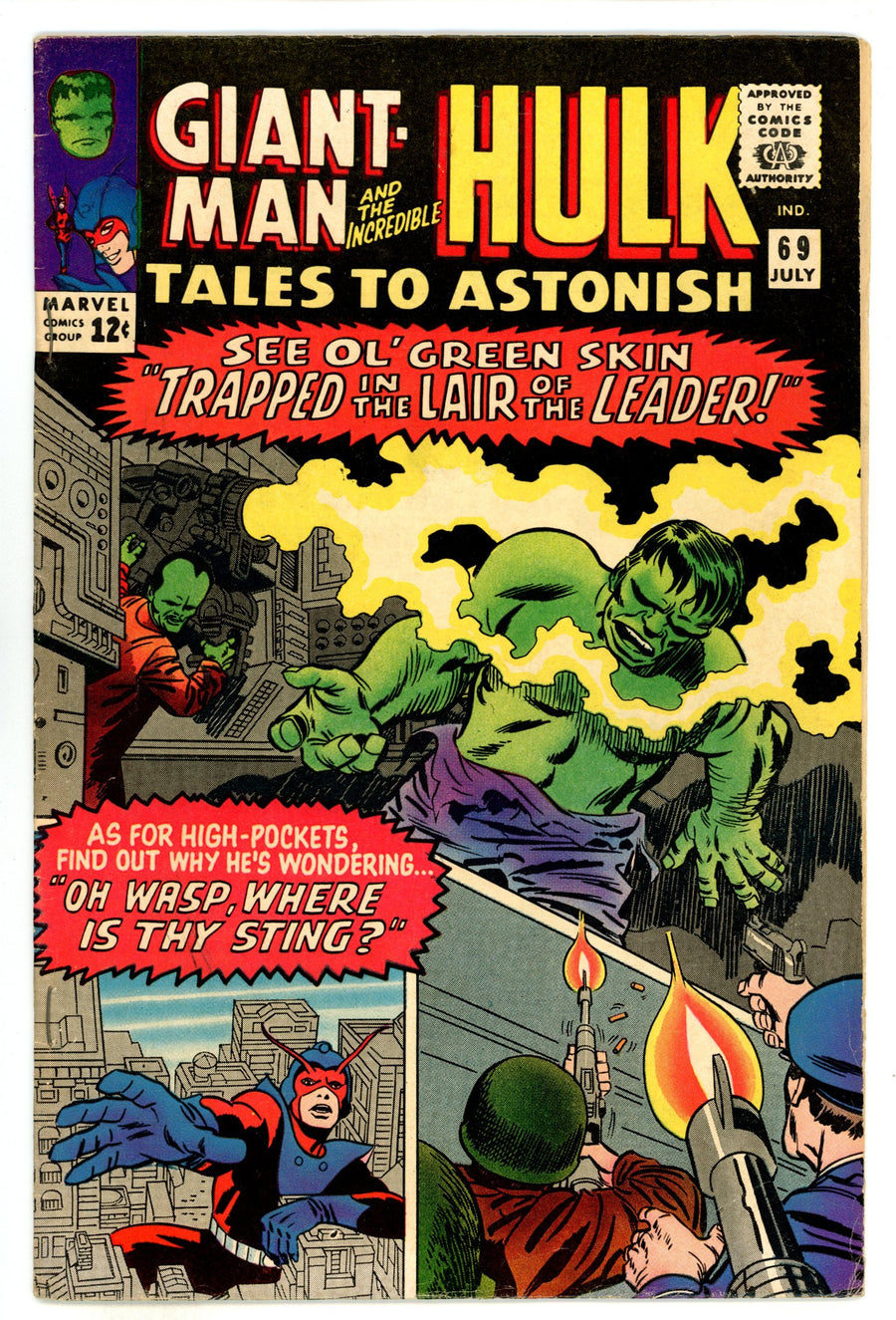 Tales to Astonish Vol 1 69  FN- (5.5)  (1965)  