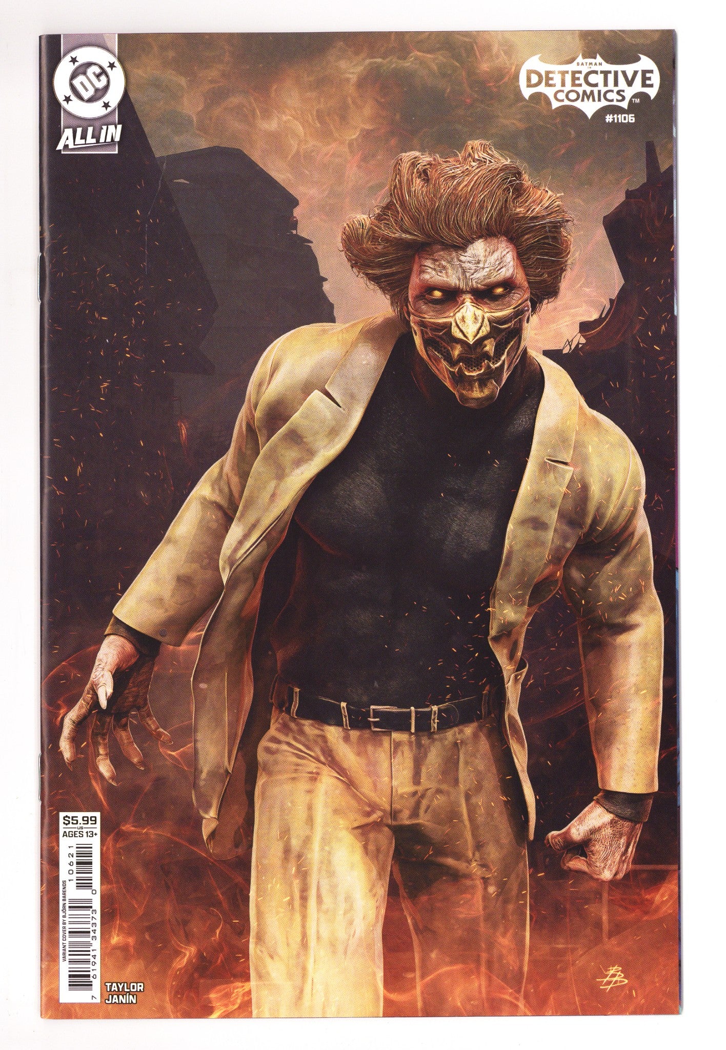 Detective Comics Vol 3 1106 Barends Variant (2025)