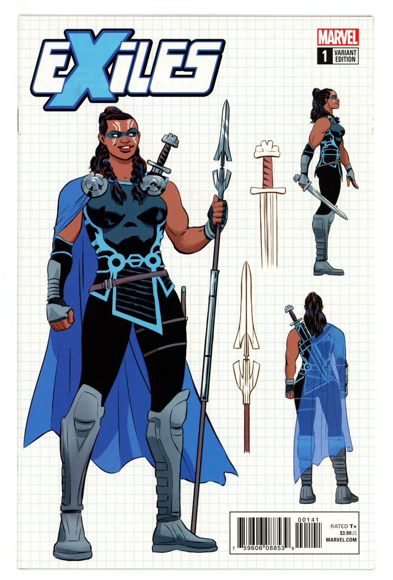 Exiles Vol 3 1 VF/NM (9.0) (2018) Rodriguez Incentive Variant 