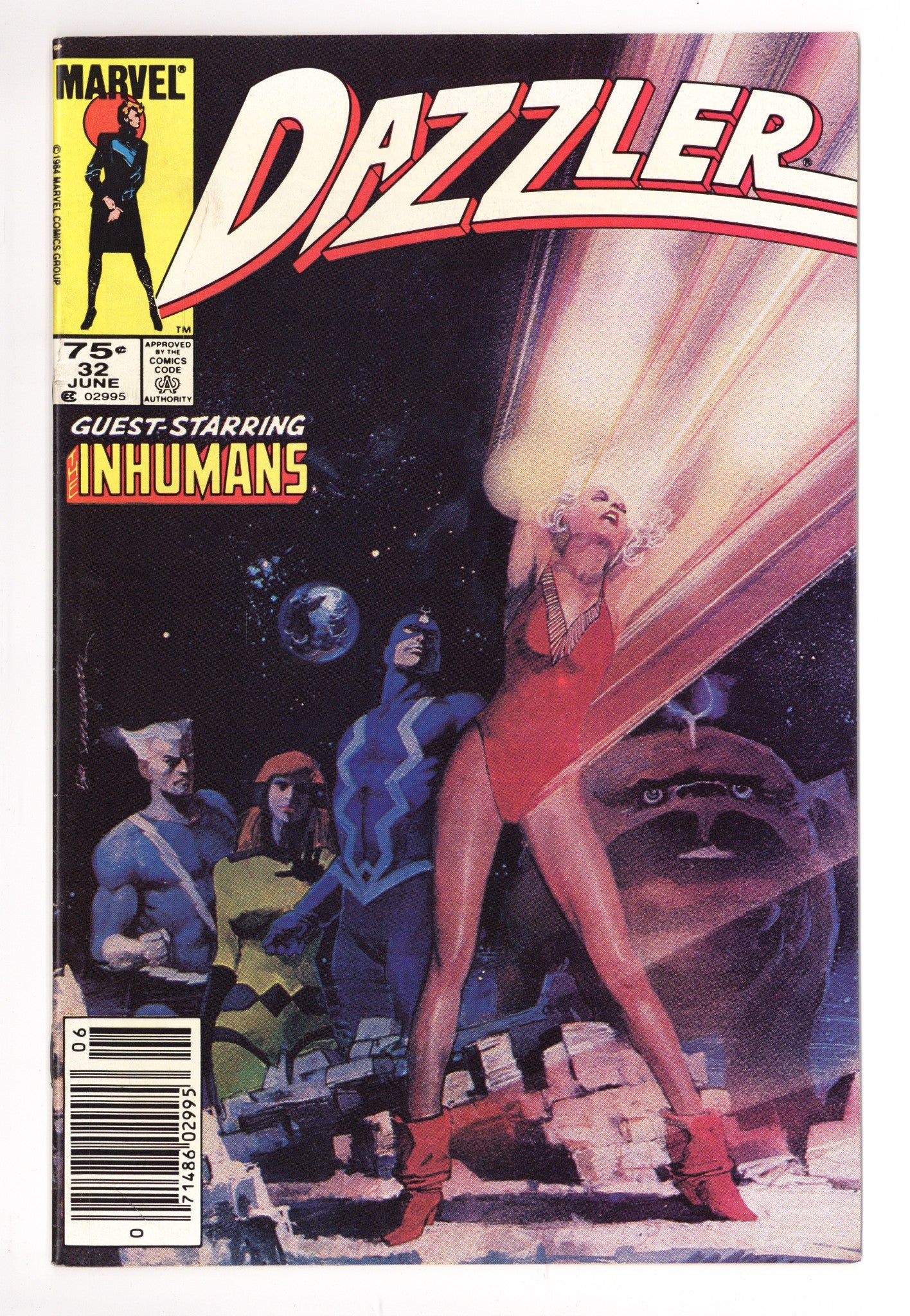 Dazzler Vol 1 32 Mid Grade (1984) Canadian Price Variant 