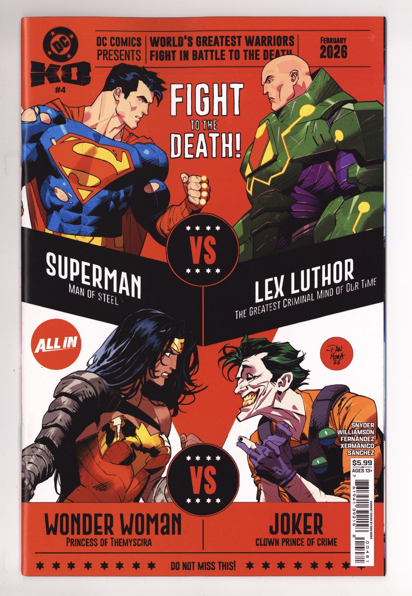 DC K.O.  4 Mora  Variant   (2026)