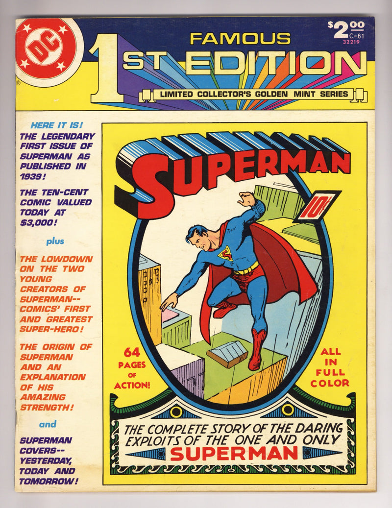 Famous First Edition C-61 VG+ (4.5) (1979) 