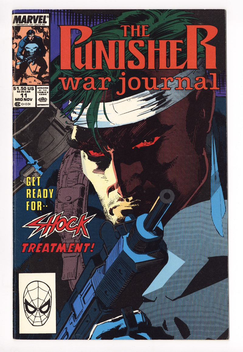The Punisher War Journal Vol 1 11  High Grade   (1989)        
