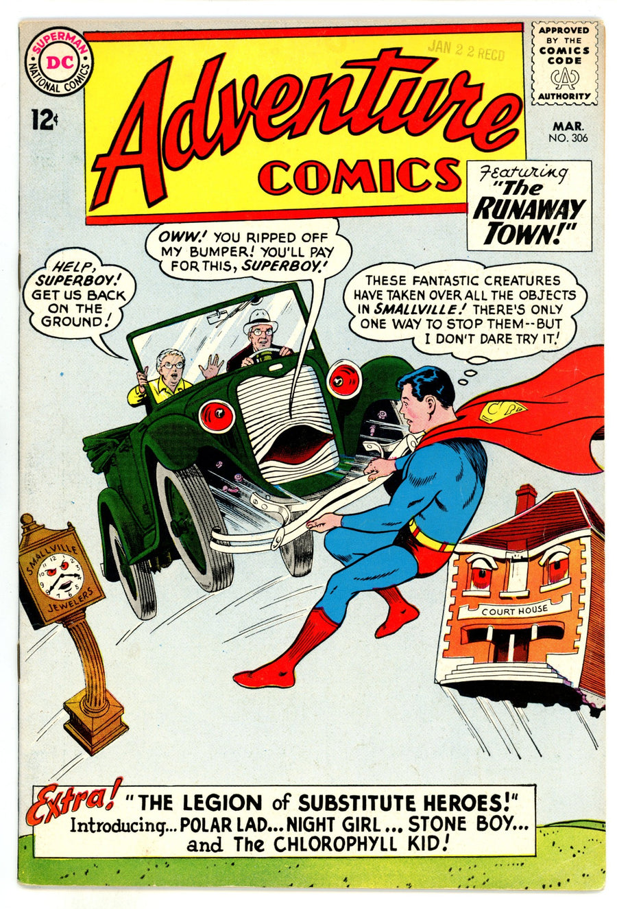 Adventure Comics Vol 1 306 FN/VF (7.0) (1963) 