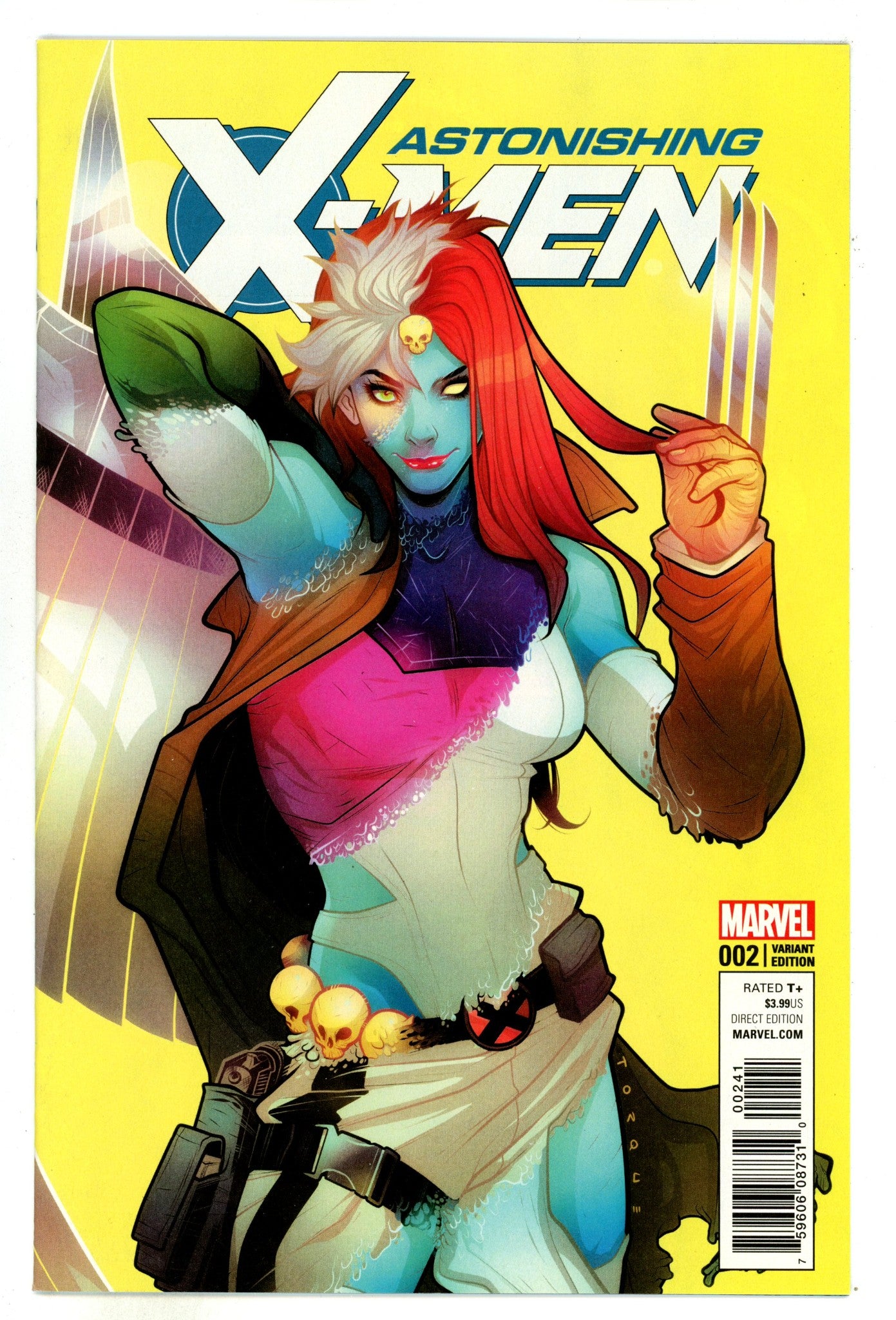Astonishing X-Men Vol 4 2 NM- (9.2) (2017) Torque Incentive Variant 