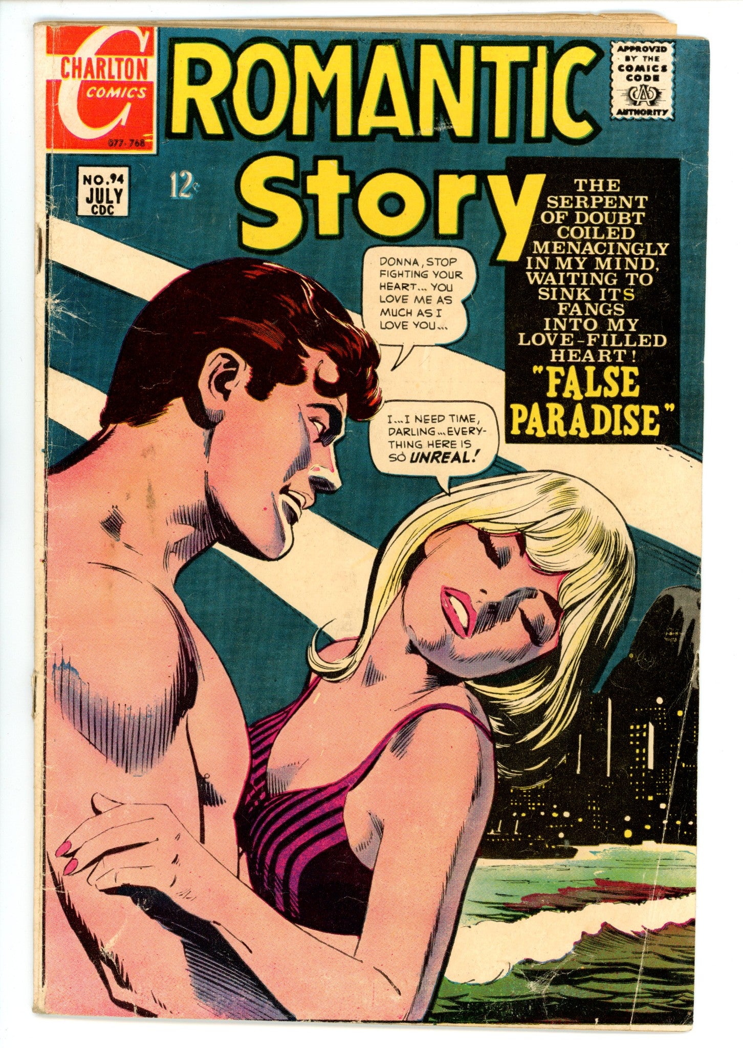 Romantic Story 94 VG- (3.5) (1968) 
