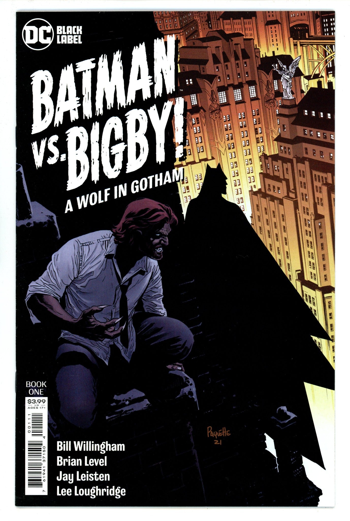 Batman vs. Bigby! A Wolf in Gotham 1 High Grade (2021) 