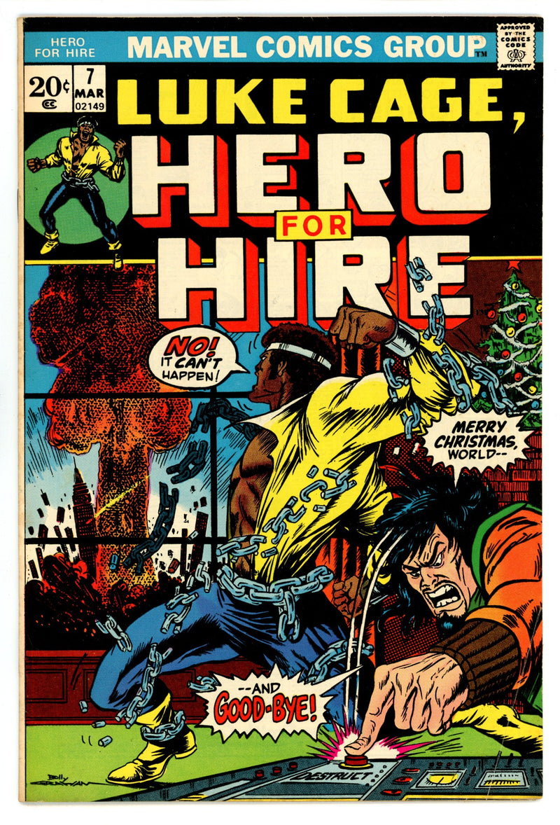 Hero for Hire 7 FN (6.0) (1973) 