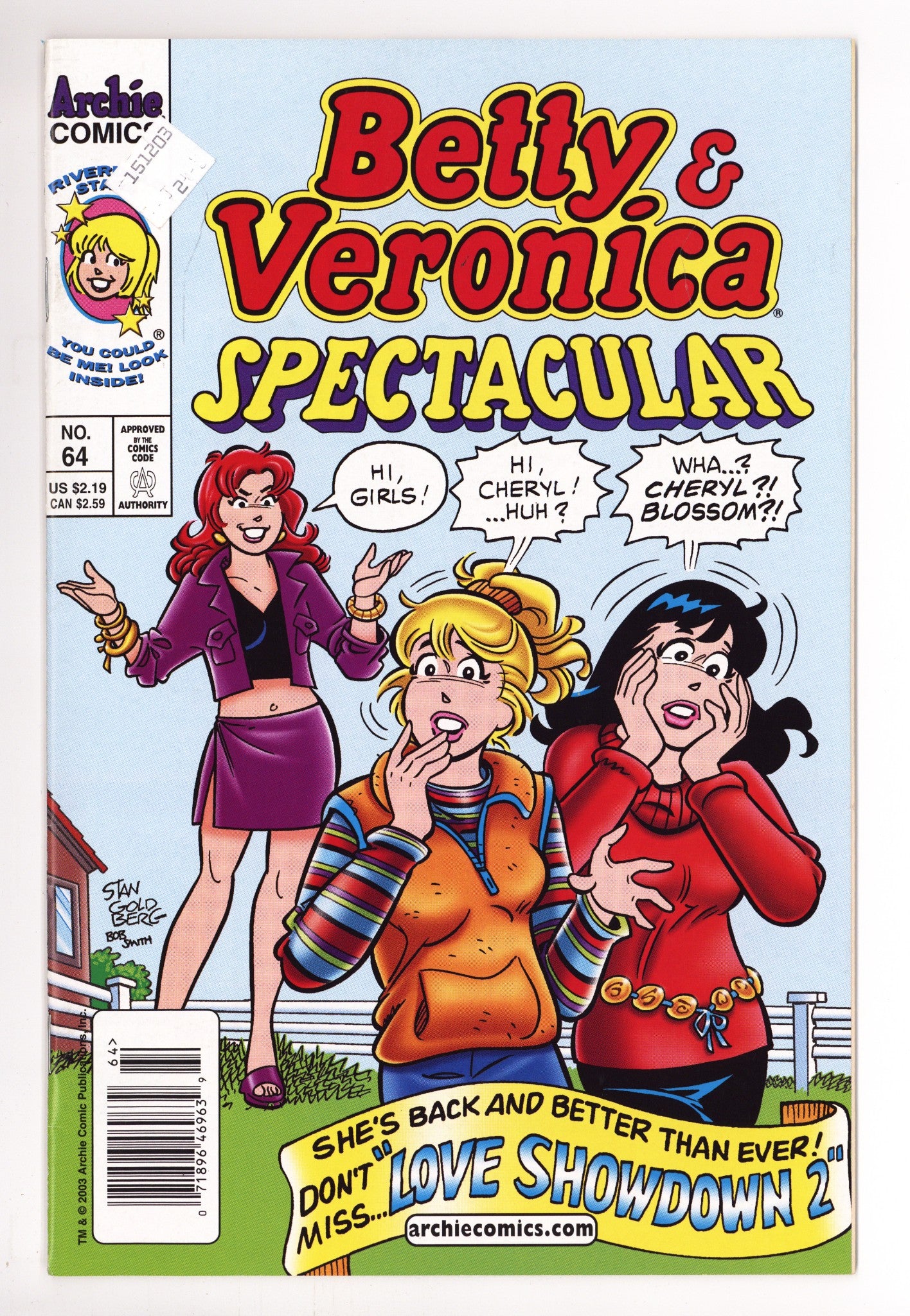 Betty and Veronica Spectacular 64 High Grade (2004) Newsstand 