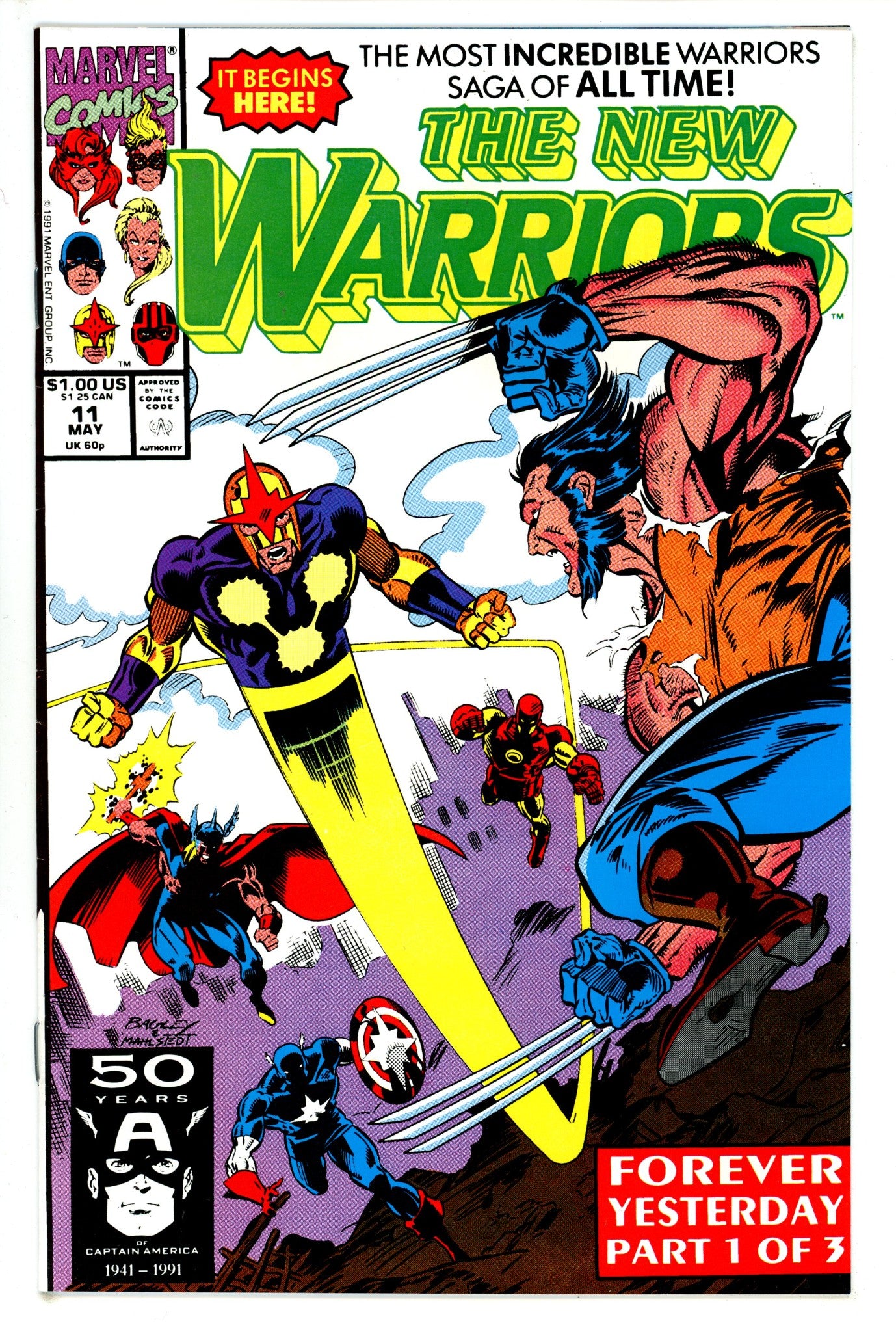 The New Warriors Vol 1 11 (1991)