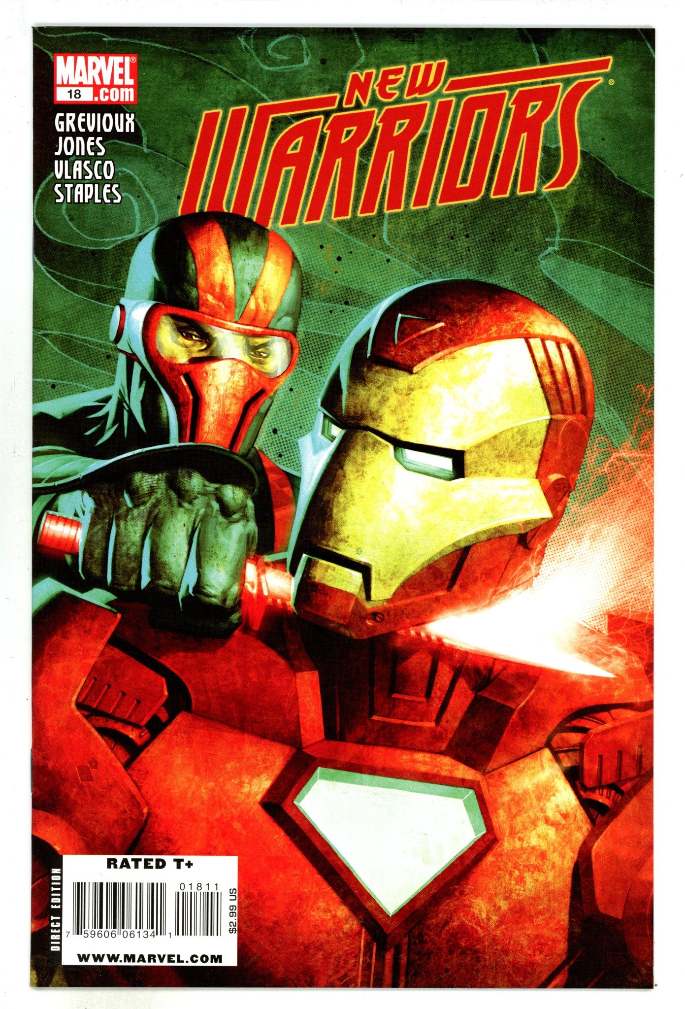 New Warriors Vol 4 18 High Grade (2009) 