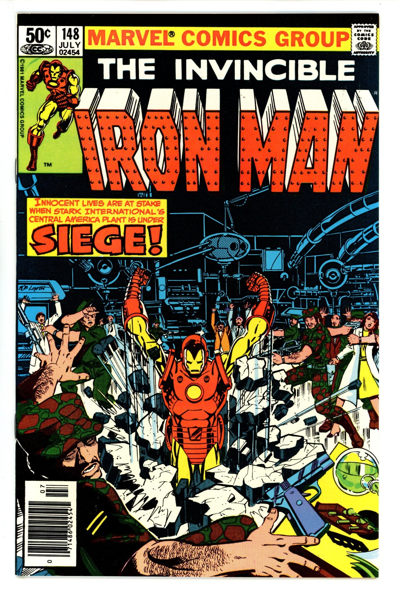 Iron Man Vol 1 148 Newsstand VF/NM (1981)