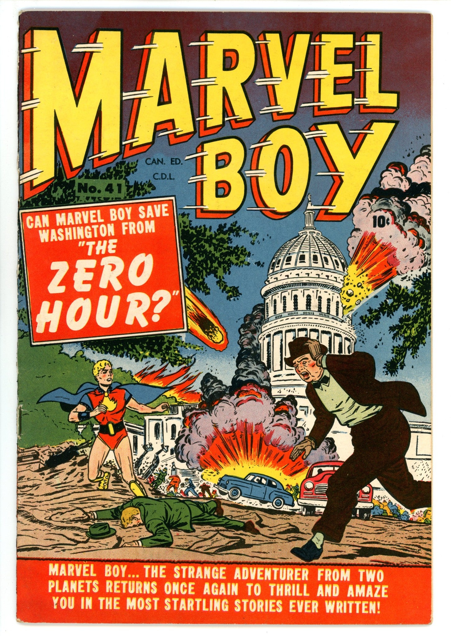 Marvel Boy 41 (2) FN+ (6.5) (1951) Canadian Edition 