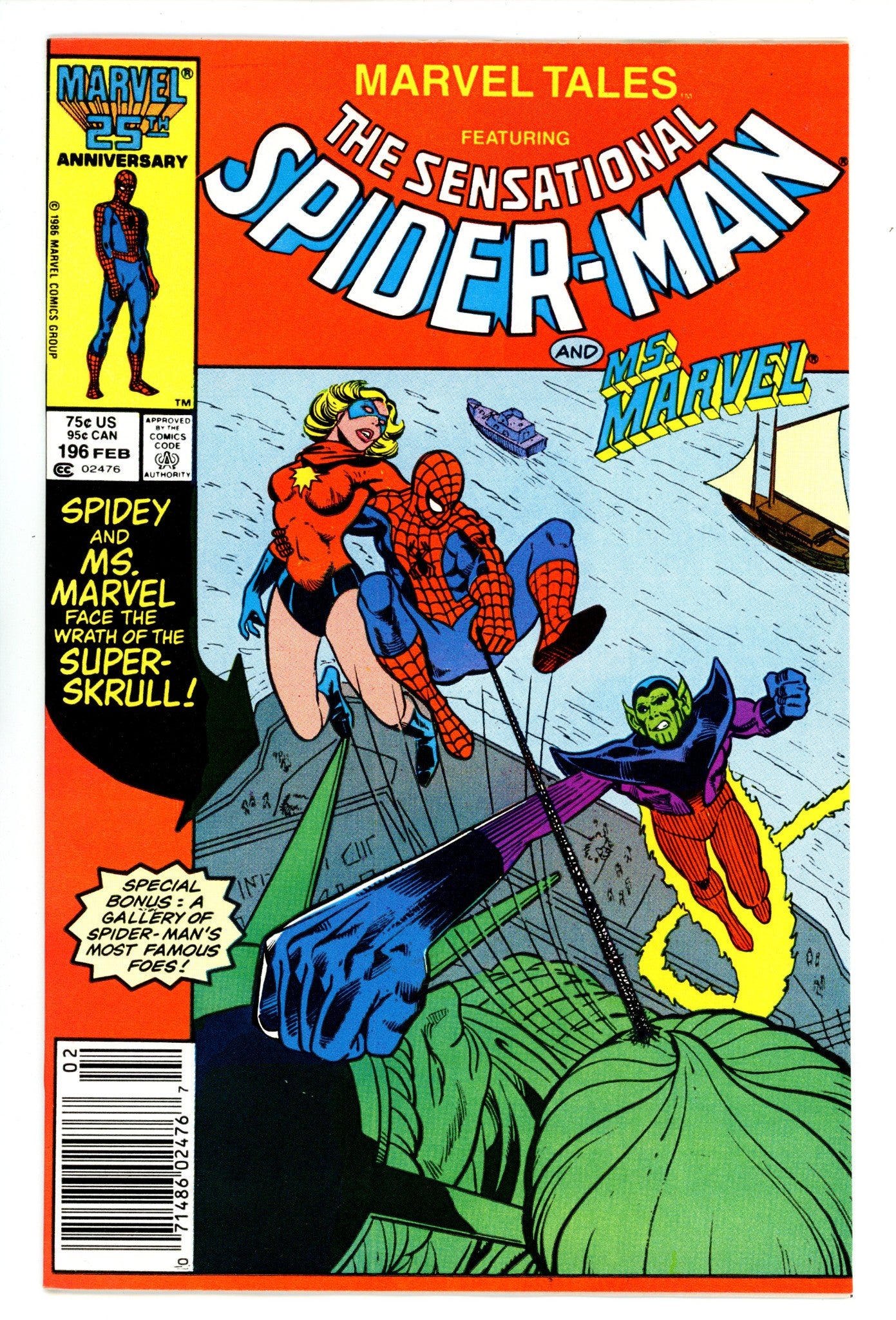 Marvel Tales Vol 2 196 High Grade (1987) Newsstand 