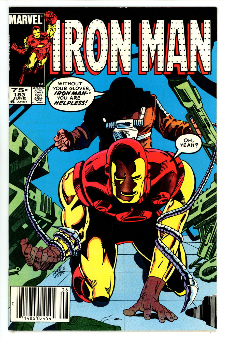 Iron Man Vol 1 183 Canadian Variant FN/VF (1984)