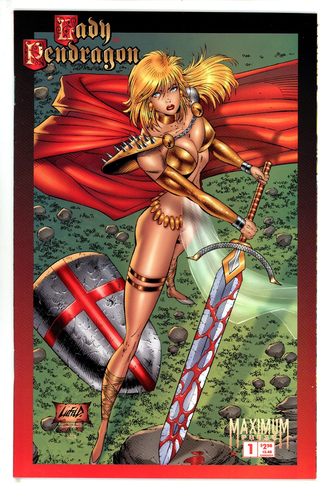 Lady Pendragon Vol 1 1 Variant (1996)