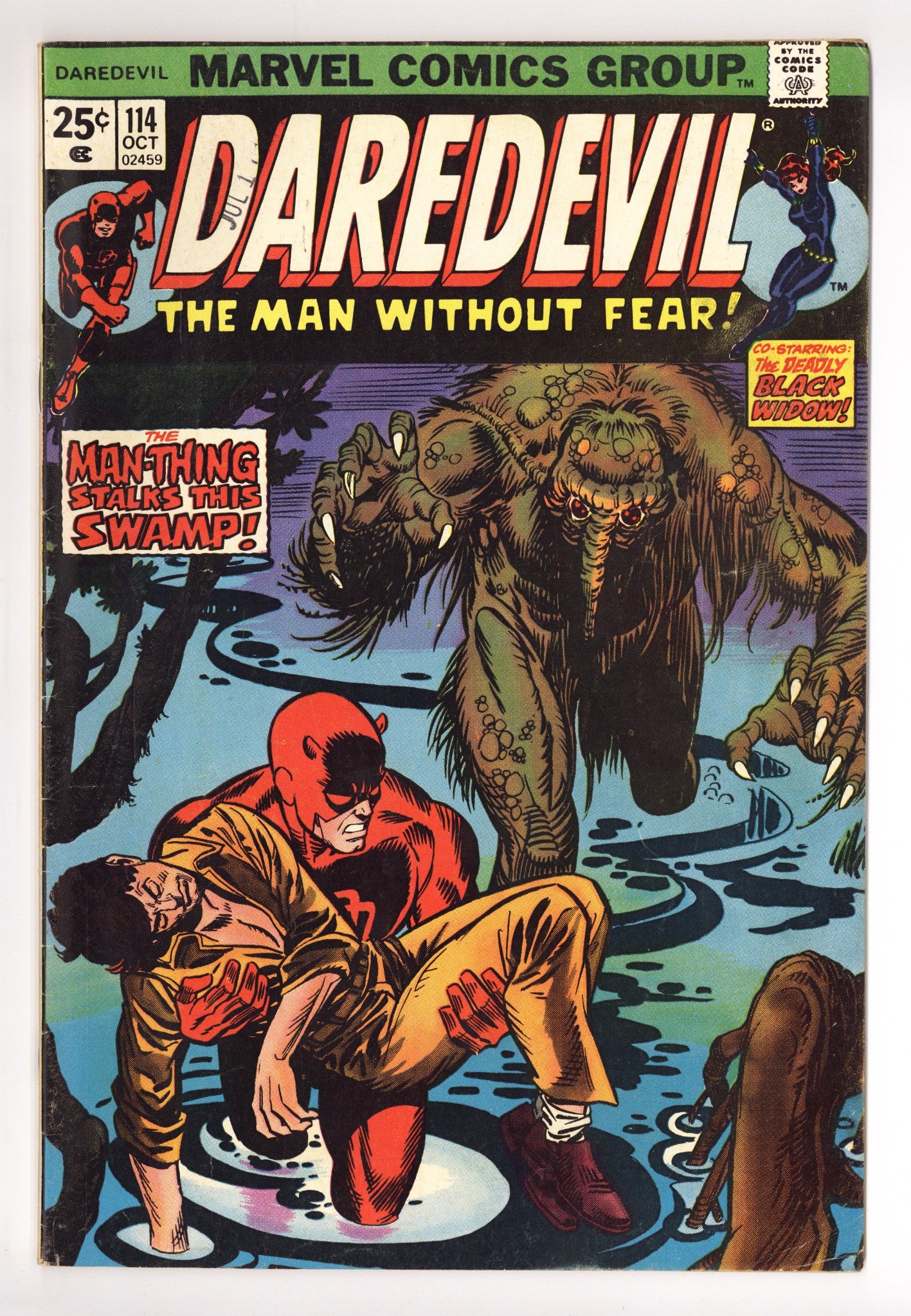 Daredevil Vol 1 114 VG+ (4.5) (1974) 