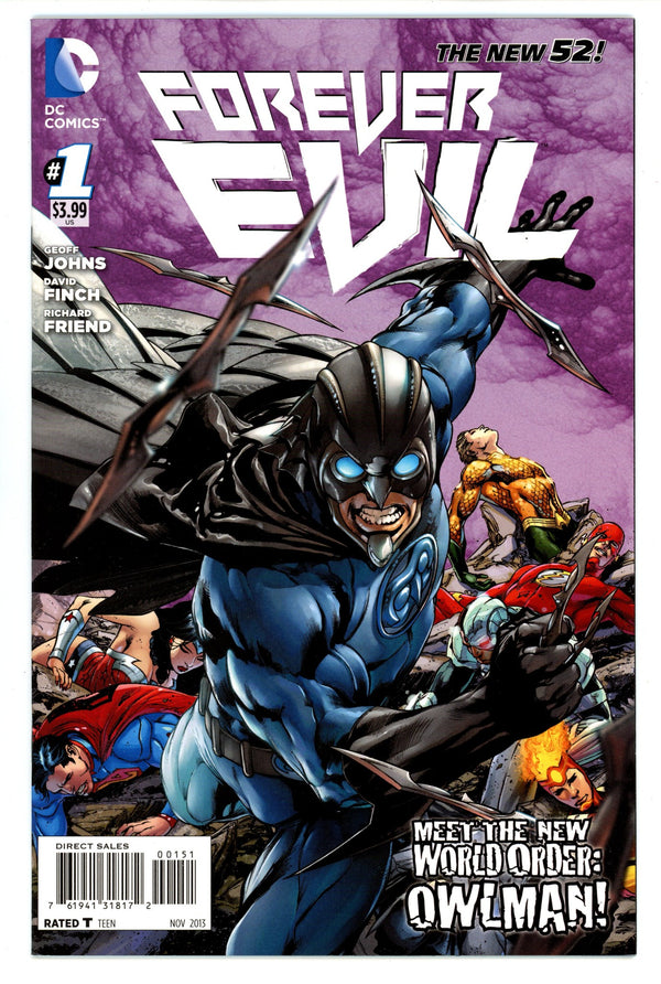 Forever Evil 1 High Grade (2013) Reis Incentive Variant