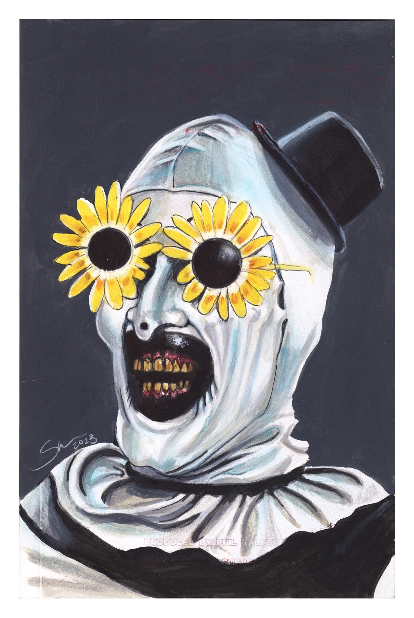 Terrifier 2 FN+ (6.5) (2023) Signed / Remarked x1 Cover Steve McGinnis 