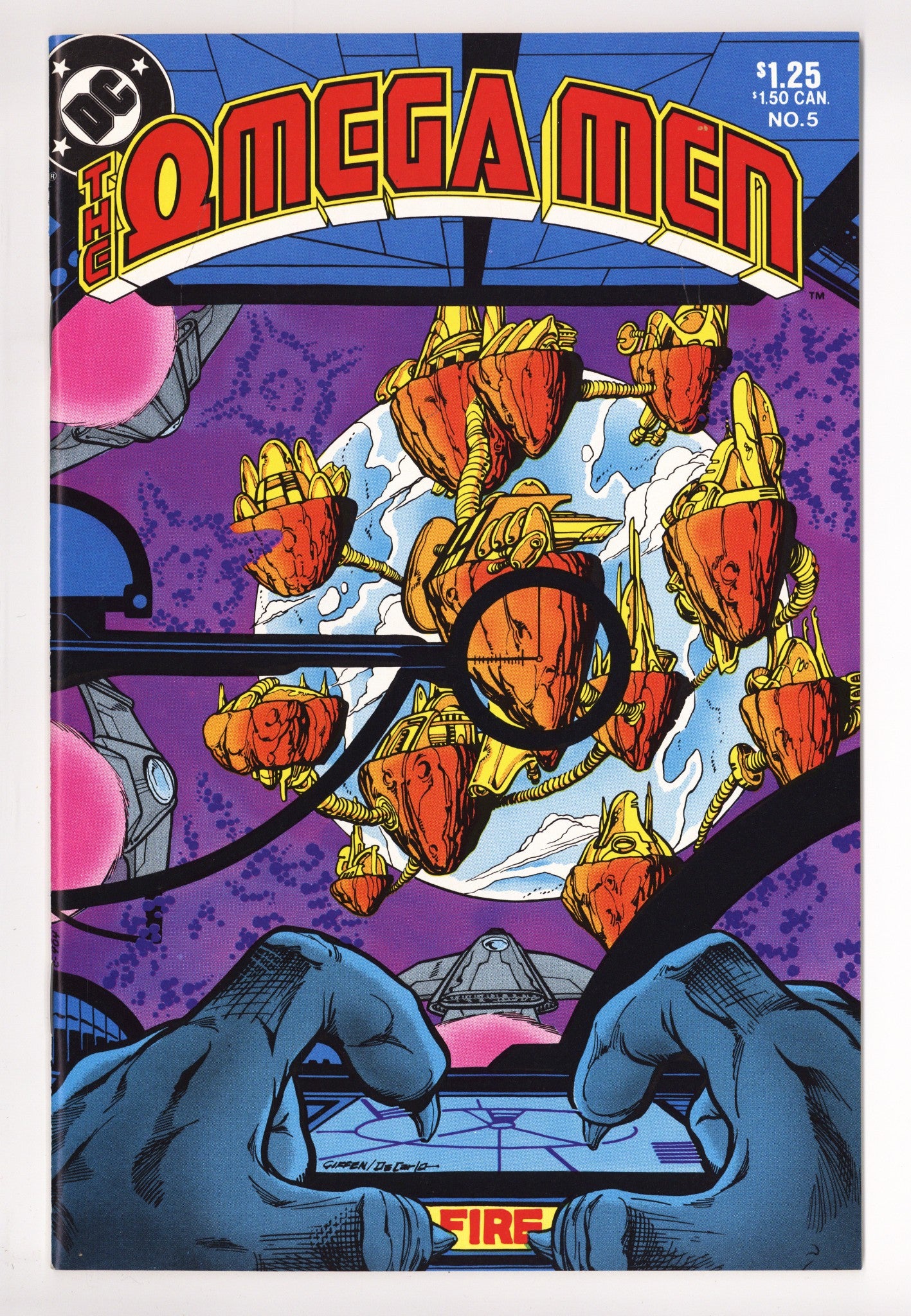 The Omega Men Vol 1 5 High Grade (1983) 