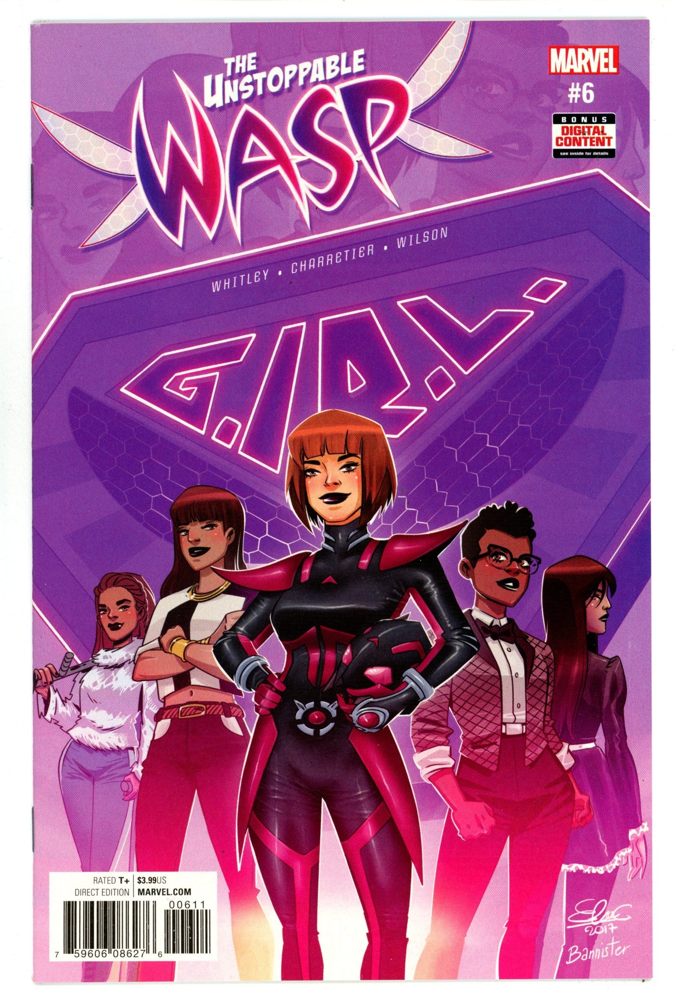 Unstoppable Wasp Vol 1 6 High Grade (2017) 