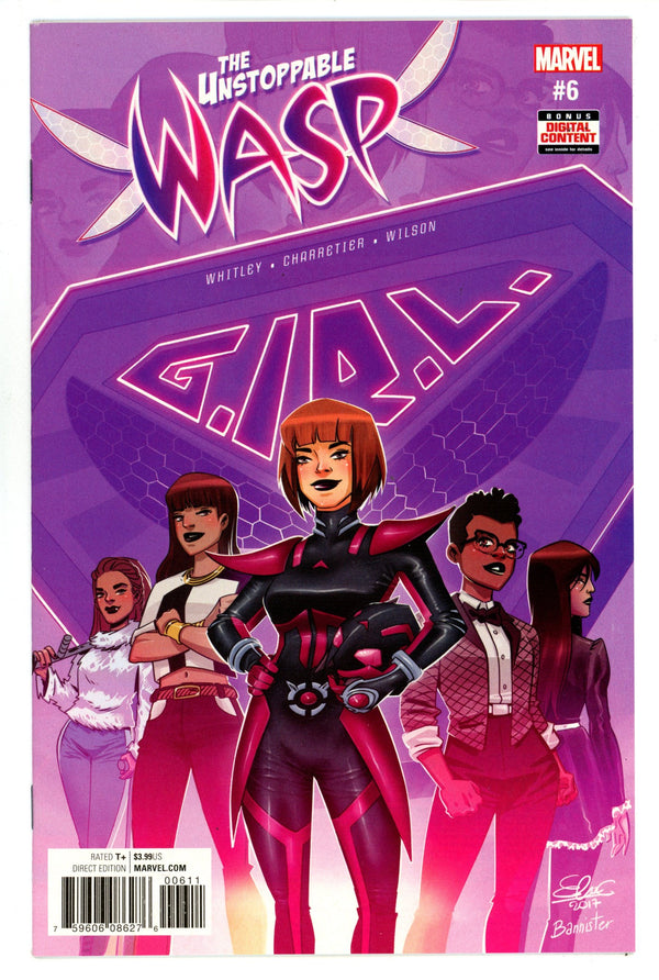 Unstoppable Wasp Vol 1 6 High Grade (2017)