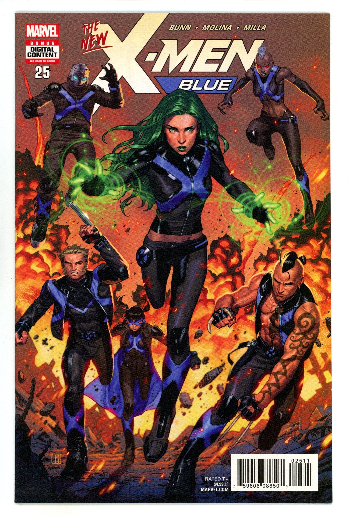 X-Men: Blue 25 High Grade (2018) 